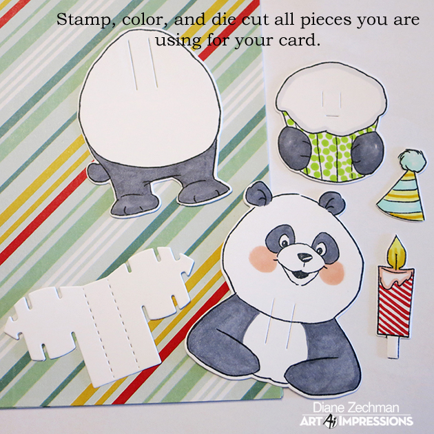 Panda PopCard 1 diane zechman