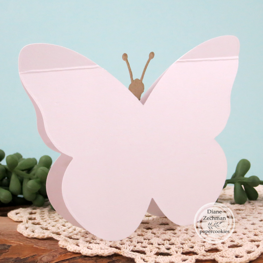 25 Butterfly Butterflies Shapes Die Cuts Made From Pale Very Light Pink  Cardstock Paper for Valentine Crafts Cards Wall Mobile Weddings 
